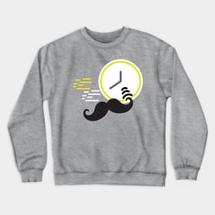 Mustache Crewneck Sweatshirt